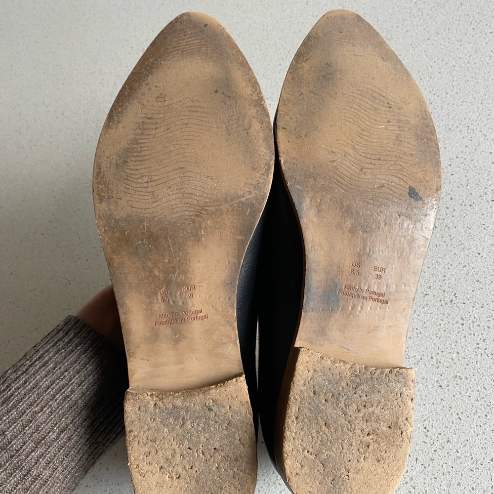 Frank & oak Black Leather Loafers - Picture 3 of 3